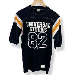 Universal Studios Jersey Shirt Size Large USA Vintage 80s Rare Single Stitch Top